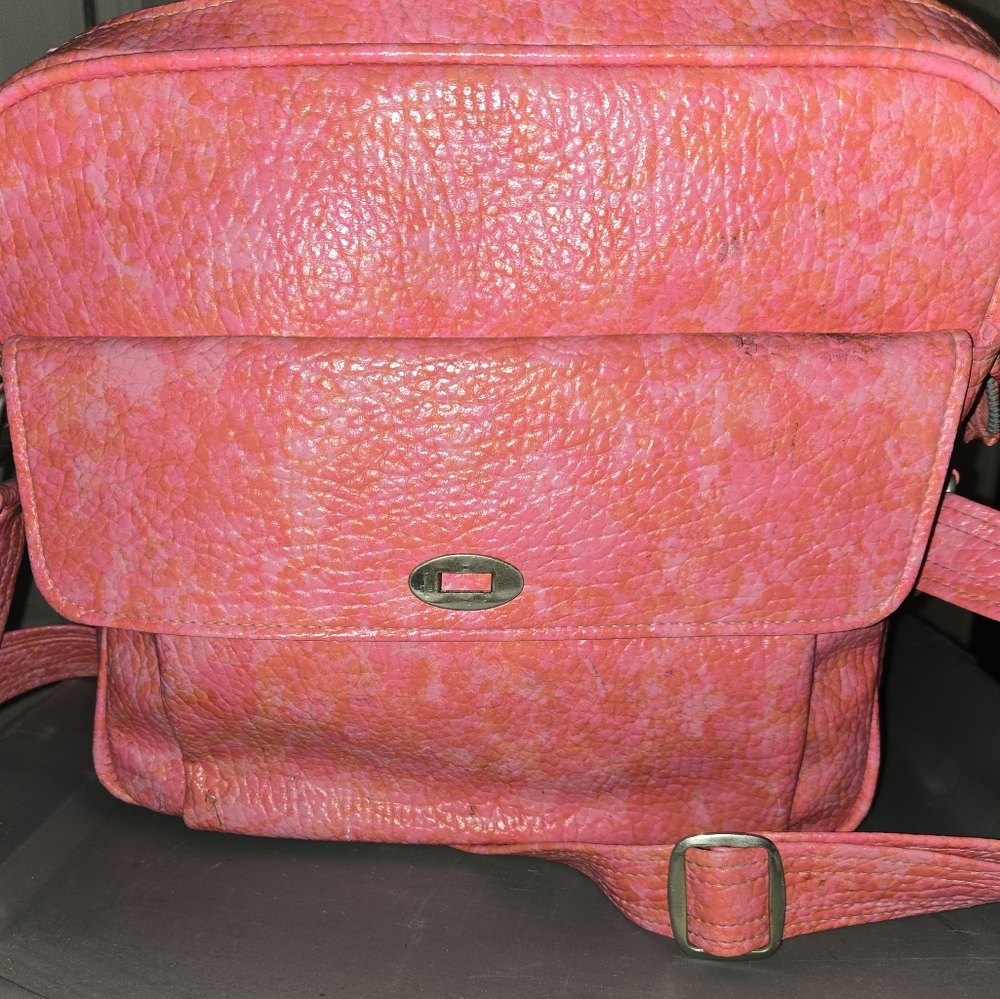 Samsonite Pink Backpack with Textured Finish